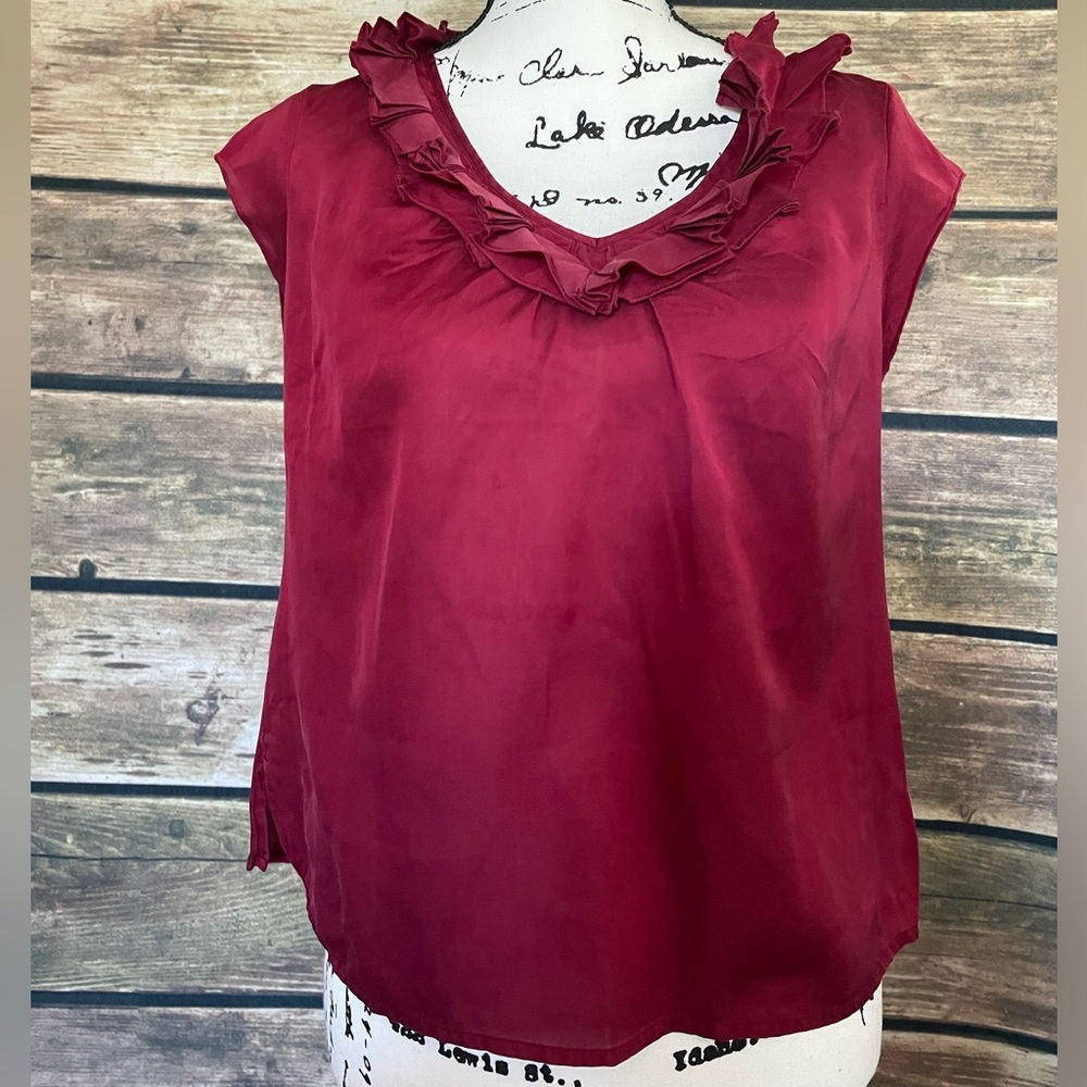Talbots Silk Top